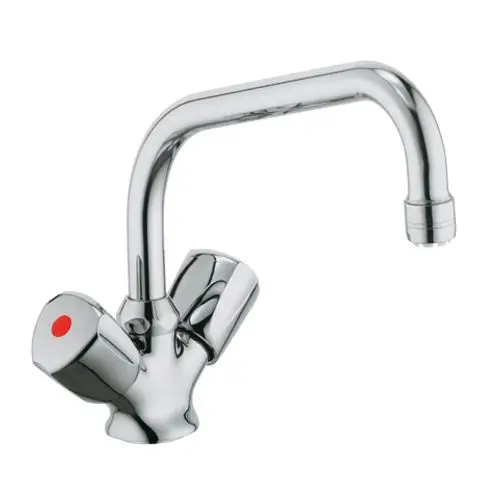 KLUDI STANDARD Spültisch-Armatur DN 15 Terraluxgriffe Kst. chrom, 319210515, Artikel in Kategorie